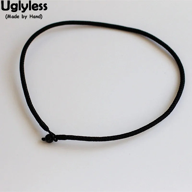8MM Natural Agate Rope Chain Unisex Necklace C131