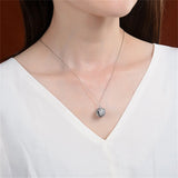 Thai Silver Opening Bells Pendant 925 Sterling Silver Necklace