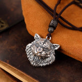 Tiger Head Pendant Women Natural Gemstones Jade Animals Necklaces 925 Silver