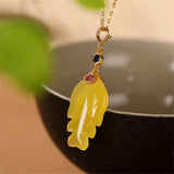 Tropical Fish Pendant Necklace 925 Silver Beeswax Jewelry