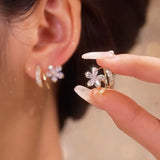 Binyca CZ Stud Earrings Women's Jewelry Gift