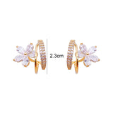 Binyca CZ Stud Earrings Women's Jewelry Gift