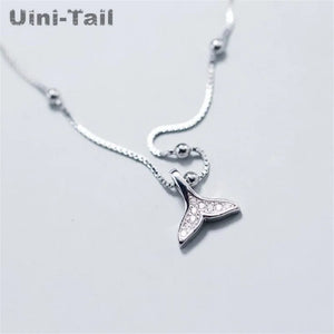 Mermaid Tail Pendant Necklace Romantic Jewelry GN822