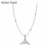 Mermaid Tail Pendant Necklace Romantic Jewelry GN822