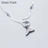 Mermaid Tail Pendant Necklace Romantic Jewelry GN822