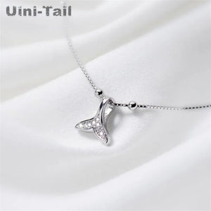Mermaid Tail Pendant Necklace Romantic Jewelry GN822
