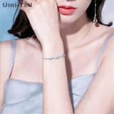 Uini-Tail 925 Tibetan Silver Blossoming Spray Bracelet Antique Jewelry JK020