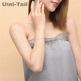 Uini-Tail hot 925 Tibetan silver small fresh five-pointed star bracelet