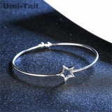 Uini-Tail hot 925 Tibetan silver small fresh five-pointed star bracelet