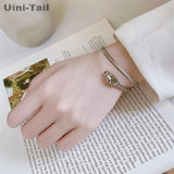 Uini-Tail 925 Tibetan Silver Snake Bracelet