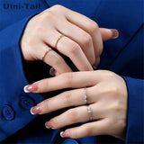 925 Tibetan Silver Bow Micro-Inlaid Open Ring