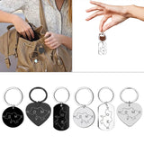 Ukraine Border Line Map Pendant Keychain Jewelry