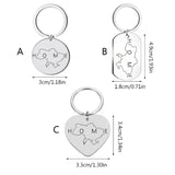 Ukraine Border Line Map Pendant Keychain Jewelry