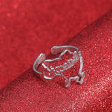 Ukraine Map Ring Stainless Steel Heart Flag Ukrainian Jewelry