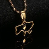 Ukraine Necklace for Women Girls Ukrainian Ethnic Jewelry Pendant