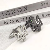 Ukrainian Symbols Cufflinks For Men Stainless Steel Shirt Charm Groomsman Gift