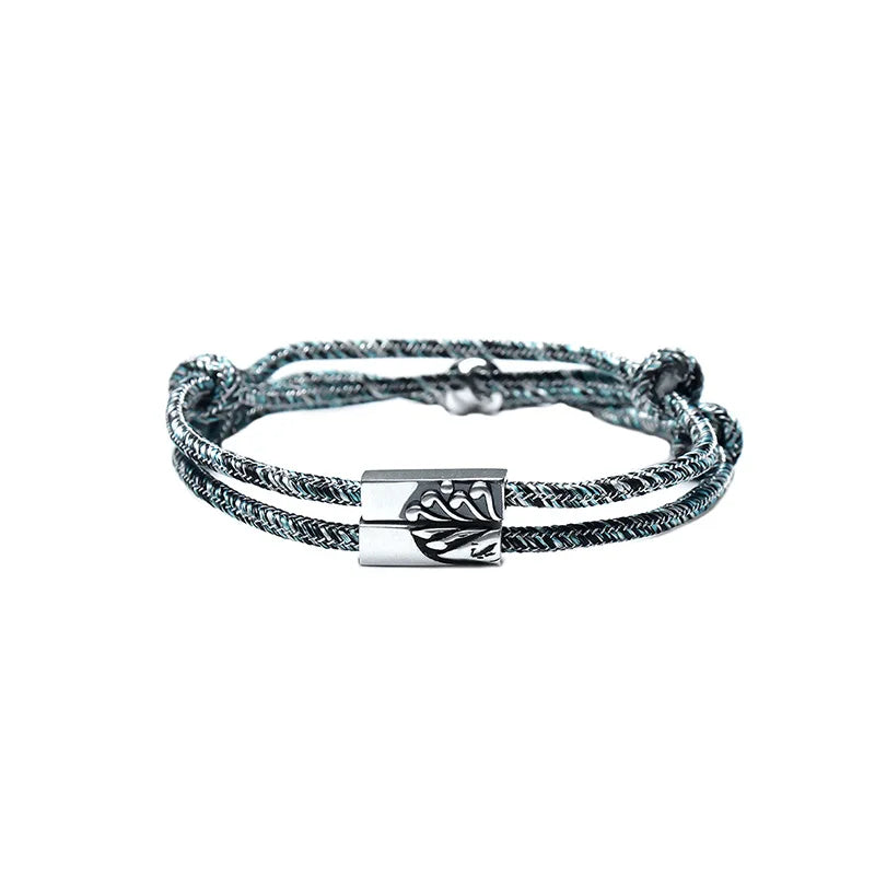 925 Silver Magnet Attract Mountain Alliance Bracelet SALRG128
