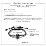 Skull Bracelets for Women & Men Punk Wristband Bracelet Resizable