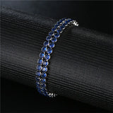 Crystal Bangles Bracelets for Women Silver BR0148