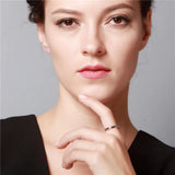 Unisex Silver Punk Ring Wedding Jewellery J017