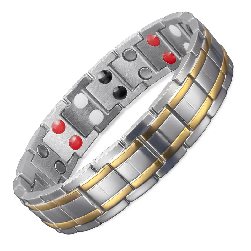 Men's Ultra Strength Magnetic Therapy Bracelet