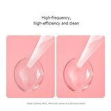 Household Ultrasonic Cleaner Pink Glasses Lenses Box Lens Cleaning Machine