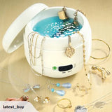 Ultrasonic Jewelry Cleaner Machine Fast Cleaning for Rings Necklaces Watches