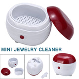 Ultrasonic Mini Jewelry Cleaner Dentures Watches Washing Machine