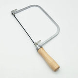 Wooden Handle Saw Frame Hand Tools for Jewelry with 12pcs Blades