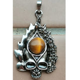 Unakite Tiger Eye Lapis Pendant Goldstone Howlite Aventurine Crystal