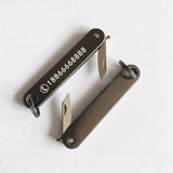 Drive Safe Lettering Keyring Anti-lost Card Trinket Key Rings Holder