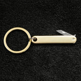 Drive Safe Lettering Keyring Anti-lost Car Keychain