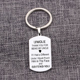 Uncle Keychain from Niece Nephew Xmas Gift