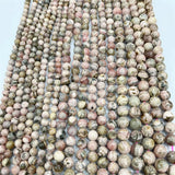 Natural Undyed Argentina Rhodochrosite Gemstone Beads 6/8/10MM