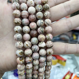 Natural Undyed Argentina Rhodochrosite Gemstone Beads 6/8/10MM