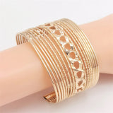 Bohemian Geometric Bracelet Punk Accessories Party Bangle
