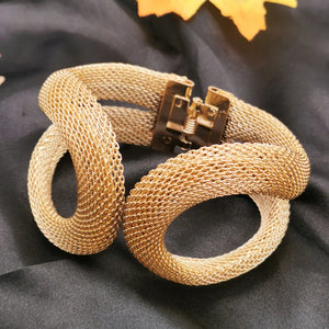 Braided Boho Cuff Bracelet for Women