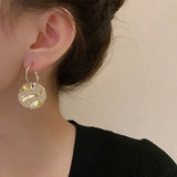 Metal Irregular High-end Sense Ins Earrings