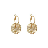 Metal Irregular High-end Sense Ins Earrings