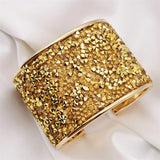 Crystal Bracelet Punk Jewellery Cuff Bangle