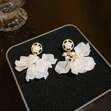 Women's Flower Earrings Light Small Fresh Sweet Ear Jewelry