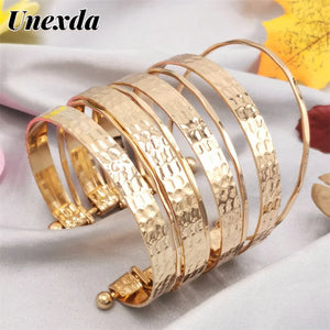 Multi-layered Gothic Bracelet Ethnic Jewelry Minimalist Statement Bracelet