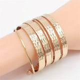 Multi-layered Gothic Bracelet Ethnic Jewelry Minimalist Statement Bracelet