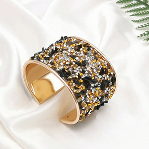 Crystal Bracelet Punk Alloy Jewelry High-end Brasslet Gift