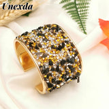 Crystal Bracelet Punk Alloy Jewelry High-end Brasslet Gift