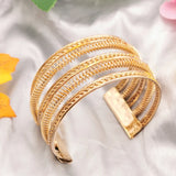 Mesh Multilayer Cuff Bangles Bohemian Jewelry Holiday Bangle