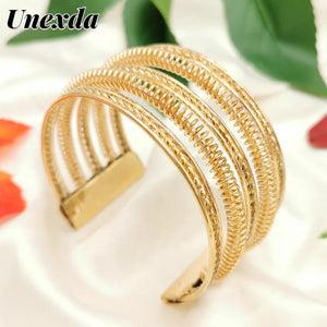 Mesh Multilayer Cuff Bangles Bohemian Jewelry Holiday Bangle