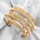 Mesh Multilayer Cuff Bangles Bohemian Jewelry Holiday Bangle