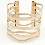 Retro Gothic Punk Bracelet for Women Lady Cuff Bangles