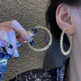 Exaggerated Big Earring Charm Alloy Ear Jewelry